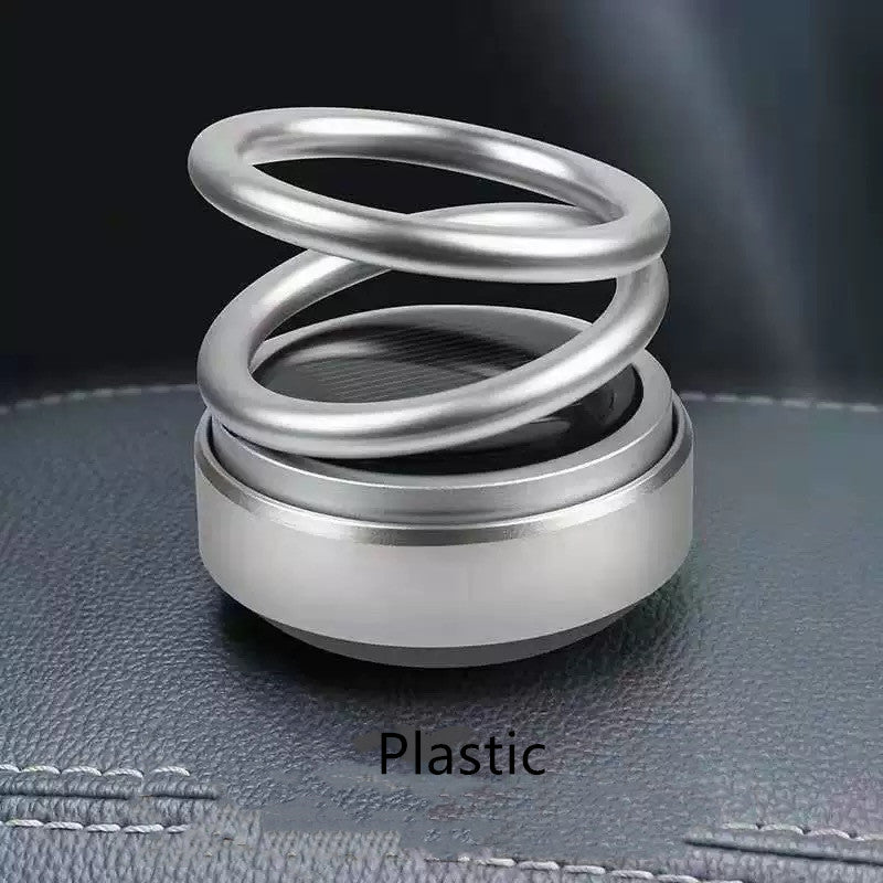 Car perfume seat solar double ring