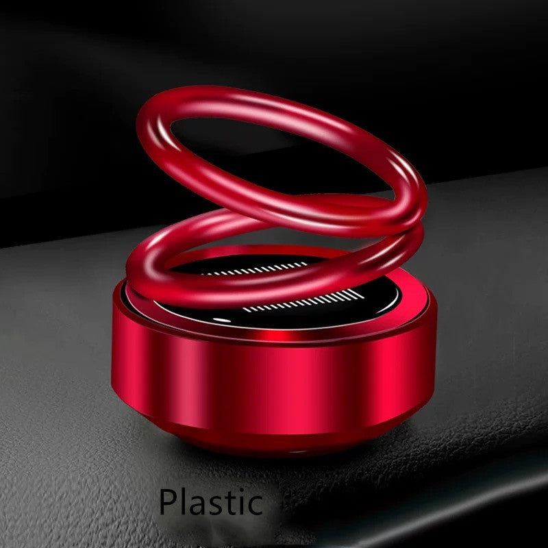 Car perfume seat solar double ring